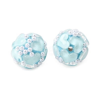 Handmade Polymer Clay Beads CLAY-Z006-03B-1