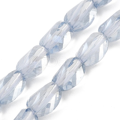 Electroplate Glass Beads Strands EGLA-L045-C-PL03-1