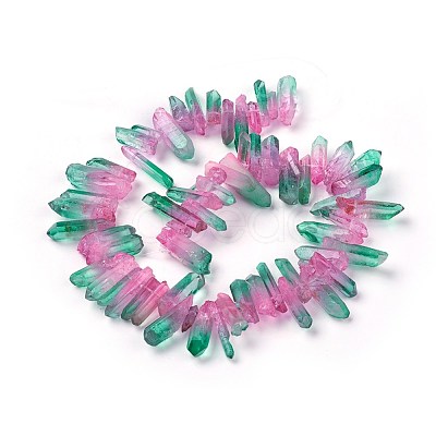Natural Quartz Crystal Beads Strands G-K191-01B-1