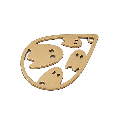 Halloween 201 Stainless Steel Pendants LS-STAS-Z155-01A-G-1