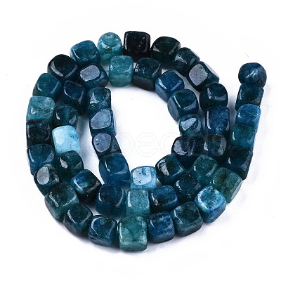 Natural Dyed Quartz Beads Strands G-T131-56-1