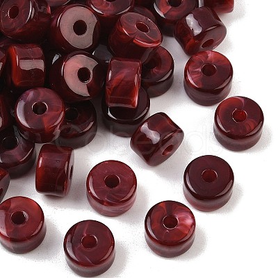Opaque Acrylic Imitation Gemstone Beads AC-CBA3EFE-02P-1