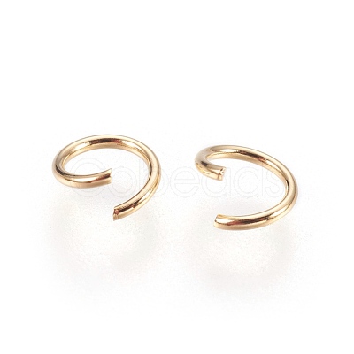 304 Stainless Steel Open Jump Rings STAS-P212-19G-03-1