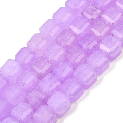 Natural White Jade Beads Strands G-D343-A01-13-1