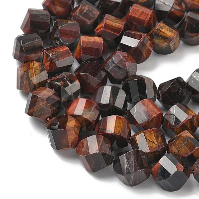 Natural Tiger Eye Beads Strands G-C267-B15-1