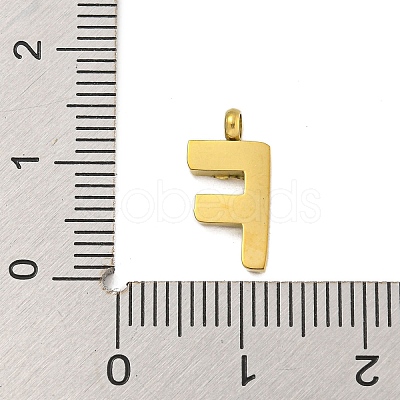 Ion Plating(IP) 304 Stainless Steel Charms STAS-G345-01G-F-1
