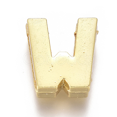 Alloy Slide Charms PALLOY-WH0069-02W-G-1