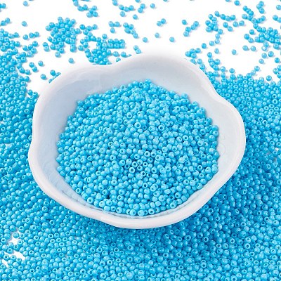 12/0 Grade A Round Glass Seed Beads SEED-Q009-FJX08-1