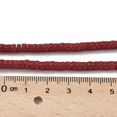 Dyed Natural Magnesite Beads Strands G-M448-F01-01-1