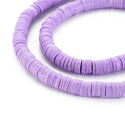 Handmade Polymer Clay Bead Strands CLAY-N011-55-1