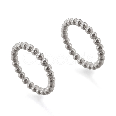 Tarnish Resistant 304 Stainless Steel Linking Rings STAS-L224-055A-P-1