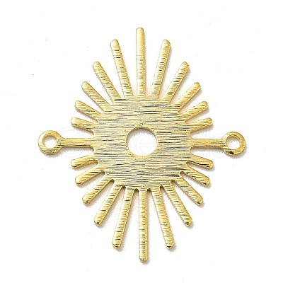 Brass Connector Charms KK-H435-14G-1