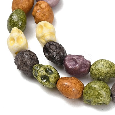 Vintage Handmade Porcelain Beads Strands PR-CBAB520-19H-1
