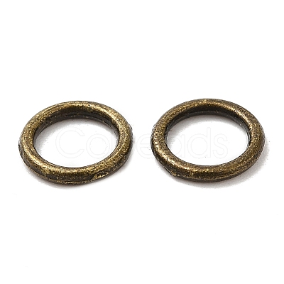 Alloy Soldered Closed Jump Rings KK-WH0052-05B-AB-1