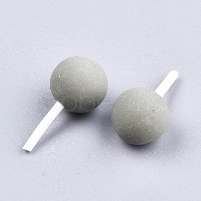 Handmade Polymer Clay 3D Lollipop Beads X-CLAY-T016-82A-1