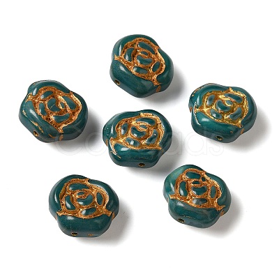 Opaque Lampwork Beads LAMP-P065-02B-21-1