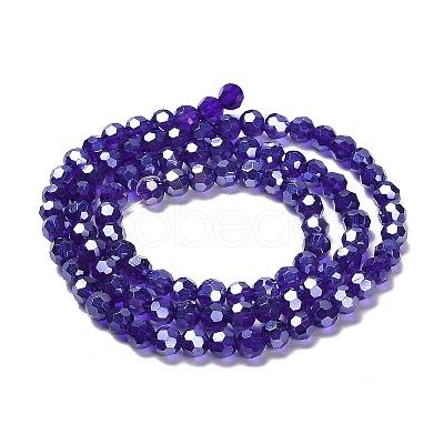 Transparent Glass Beads EGLA-A035-T4mm-B06-1