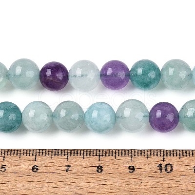 Natural Quartz Beads Strands G-T144-10mm-10C-1