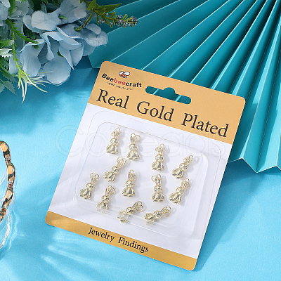 12Pcs Brass Pendants KK-BBC0019-16-1