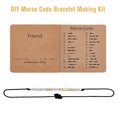 DIY Plastic Braided Bead Bracelet Making Kit DIY-DC0003-08-1