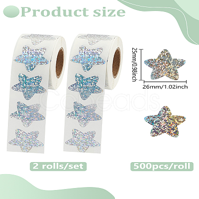 Laser Self-Adhesive Paper Stickers DIY-LP0003-41-1