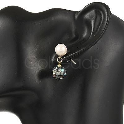 304 Stainless Steel Stud Earrings EJEW-JE07438-01-1