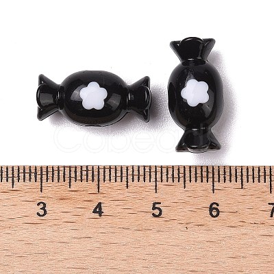 Two-tone Acrylic Beads OACR-U003-13-1