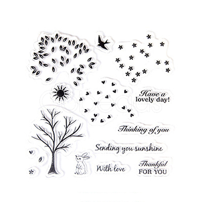 Silicone Stamps DIY-WH0014-Y22-1
