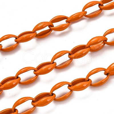 Spray Painted Alloy Cable Chains LCHA-L001-02D-1