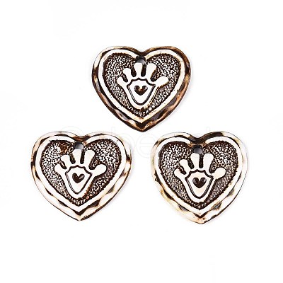 Handmade Porcelain Pendants PORC-T133-32-1