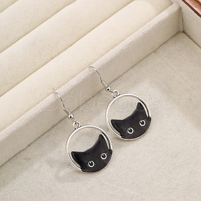Zinc Alloy Dangle Earrings FS-WGC6225-01-1