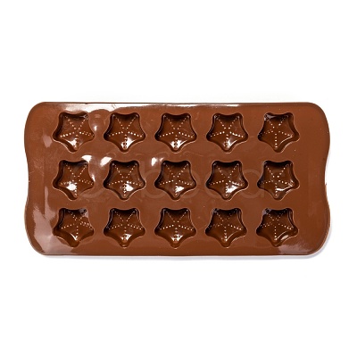 Star Food Grade Silicone Molds DIY-I061-08-1