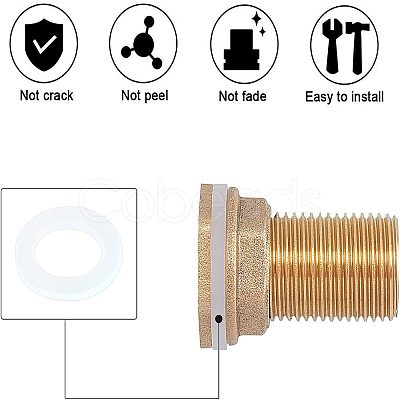 Brass Water Tank Connector AJEW-WH0119-02A-1