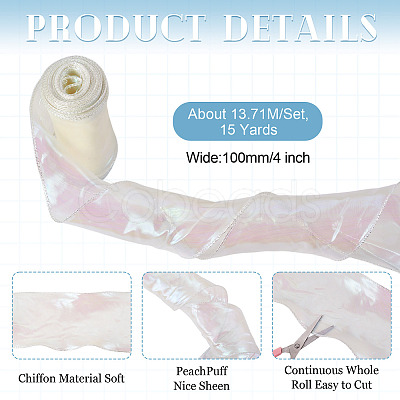 15 Yards Polyester Ribbons OCOR-TA0003-25C-1