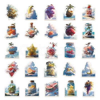PVC Self Adhesive Fruit Sticker Labels STIC-PW0015-10-1