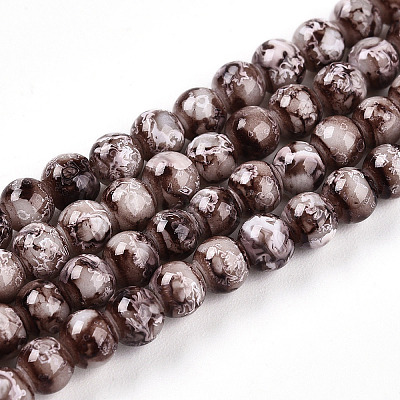 Baking Paint Glass Beads X1-DGLA-N003-4mm-A05-1