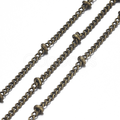 Brass Twisted Curb Chains X-CHC-R014-AB-1