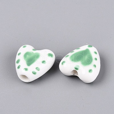 Handmade Porcelain Beads PORC-Q005-11C-1