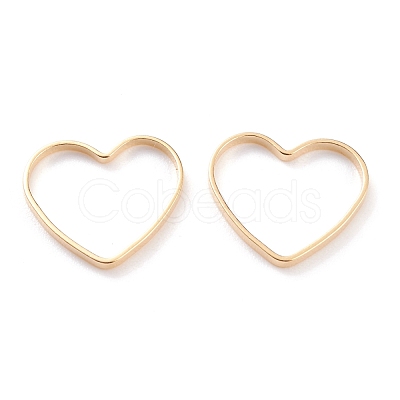 Brass Linking Rings KK-Y003-02E-G-1
