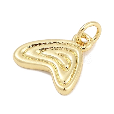 Rack Plating Brass Charms KK-Q028-41G-1