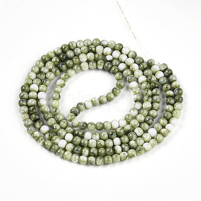 Baking Paint Glass Beads X1-DGLA-N003-4mm-C06-1