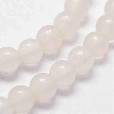 Natural White Jade Beads Strands G-N0190-09-3mm-1