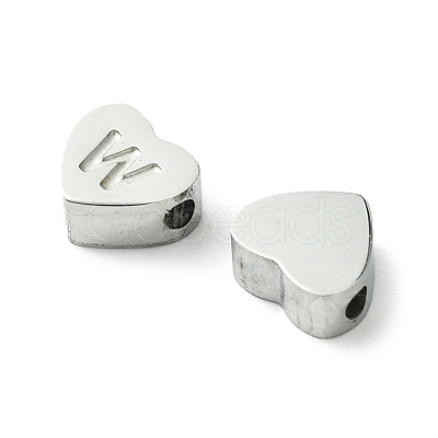 Tarnish Resistant 316L Surgical Stainless Steel Beads STAS-R230-01W-P-1-1