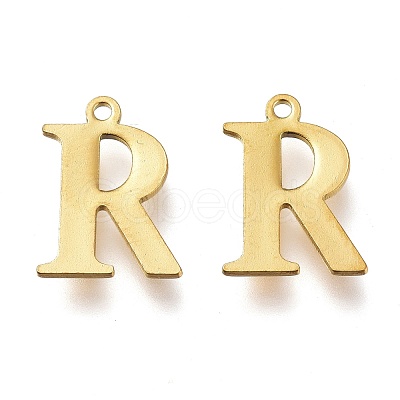PVD Vacuum Plating 304 Stainless Steel Charms STAS-H112-R-G-1