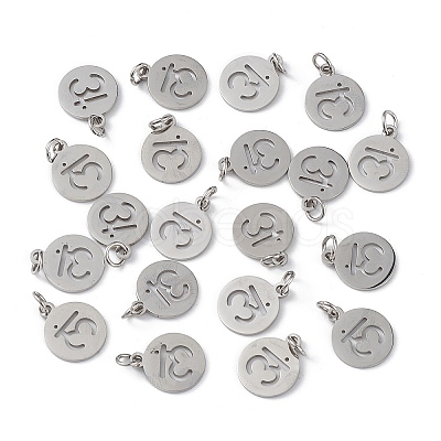 Non-Tarnish 304 Stainless Steel Charms LS-STAS-Q201-T451P-1