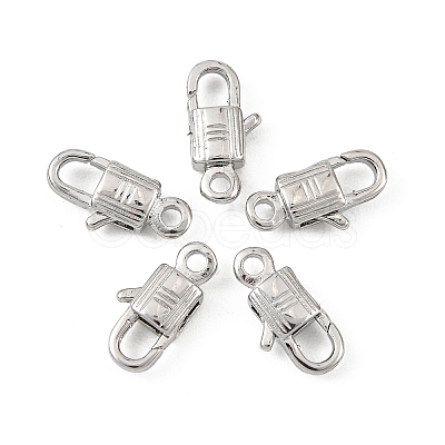 SHEGRACE Brass Lobster Claw Clasps XGR0098P-161P-1