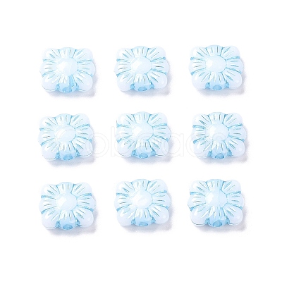 Opaque Acrylic Beads OACR-G016-26L-1