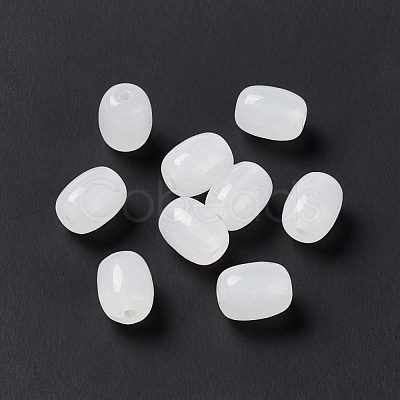 Opaque Glass Beads GLAA-F117-06D-1