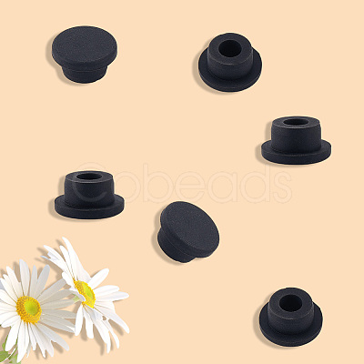 10Pcs Silicone Hole Plugs AJEW-GF0011-66E-1