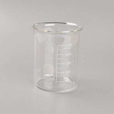 Glass Beaker Measuring Cups TOOL-WH0128-37G-1